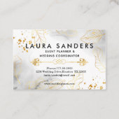 Visitekaartje van de legant Wedding and Event Plan (Achterkant)