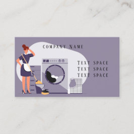 Visitekaartje van de Maid Cleaning Service