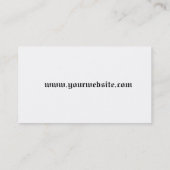 Visitekaartje van de maïsschop (Achterkant)