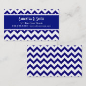 Visitekaartje van de marine en het witte Chevron P (Voorkant / Achterkant)