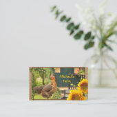 Visitekaartje van de markt voor Chicken Farmer (Staand voorkant)