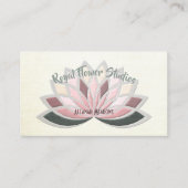 Visitekaartje van de mediastel Lotus Flower (Voorkant)