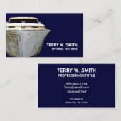 Visitekaartje van de oude boot (Voorkant / Achterkant)