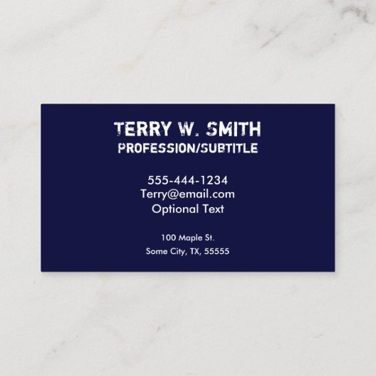 Visitekaartje van de oude boot (Achterkant)