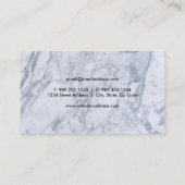 Visitekaartje van de persoonlijke Chef (Achterkant)