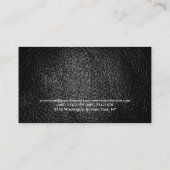 Visitekaartje van de persoonlijke trainer met lede (Achterkant)