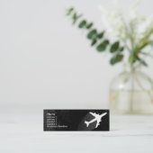 Visitekaartje van de piloot of van de verzorger va (Staand voorkant)