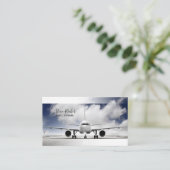 Visitekaartje van de piloot-stuurvluchtregelaar (Staand voorkant)