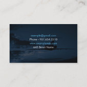 Visitekaartje van de piloot van het vliegtuig (Achterkant)