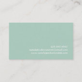 Visitekaartje van de Planner van de Balloons (Achterkant)