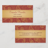 Visitekaartje van de pompoen (Voorkant / Achterkant)