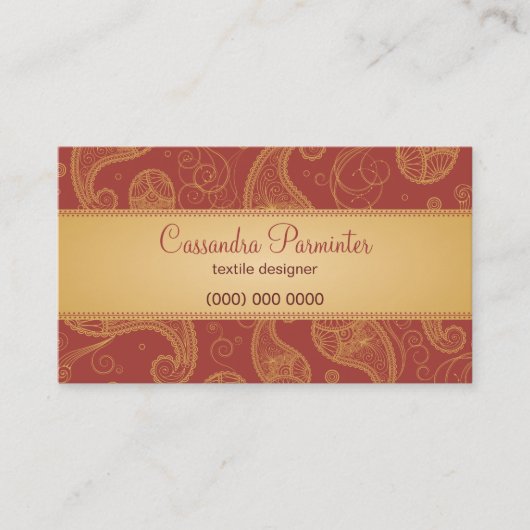 Visitekaartje van de pompoen (Voorkant)