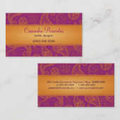 Visitekaartje van de pompoen (Voorkant / Achterkant)