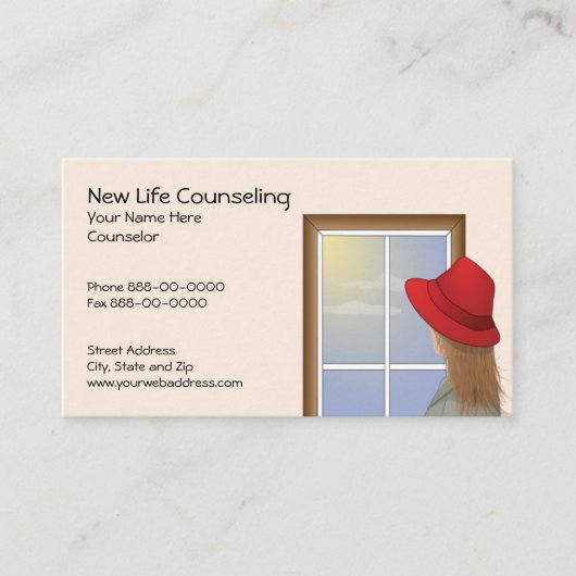 Visitekaartje van de raadsman (Voorkant)