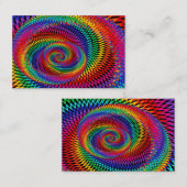 Visitekaartje van de Rainbow Fractal (Voorkant / Achterkant)