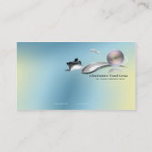 Visitekaartje van de Reizigersdienst voor cruisesc (Achterkant)