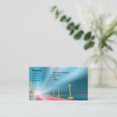 Visitekaartje van de Rode tapijtingang (Staand voorkant)