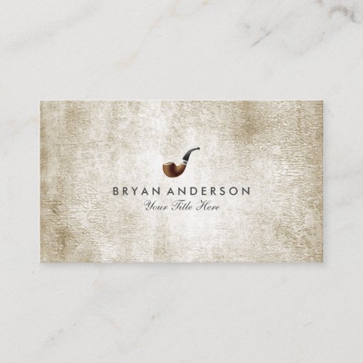 Visitekaartje van de rookkanaal van de klas (Voorkant)