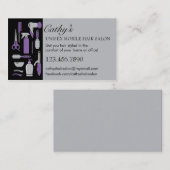 Visitekaartje van de Salon van het Haar van de (Voorkant / Achterkant)