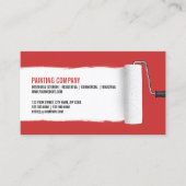 Visitekaartje van de Schilder van de Rollerverf (Voorkant)