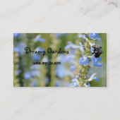 Visitekaartje van de soort "Sage" en "Bijen" (Achterkant)