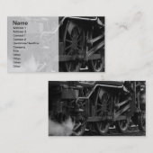 Visitekaartje van de stuurmachinetraining (Voorkant / Achterkant)