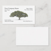 Visitekaartje van de tuinbouwboomtrimmer (Voorkant / Achterkant)