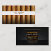 Visitekaartje van de varkenswinkel (Voorkant / Achterkant)