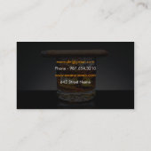 Visitekaartje van de varkenswinkel (Achterkant)