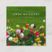 Visitekaartje van de Veerbloem (Voorkant)