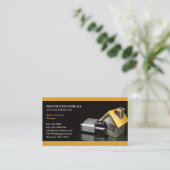 Visitekaartje van de veiligheidsverzekering (Staand voorkant)