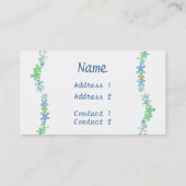 Visitekaartje van de ventilatorketen (Achterkant)