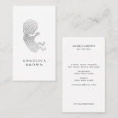 Visitekaartje van de verloskundige Doula (Voorkant / Achterkant)