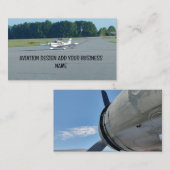 Visitekaartje van de vliegbaan Cessna (Voorkant / Achterkant)