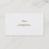 Visitekaartje van de vlinder (Achterkant)