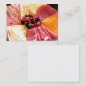 Visitekaartje van de Voedseldienst (Voorkant / Achterkant)