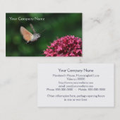 Visitekaartje van de vogelverschrikkerij (Voorkant / Achterkant)