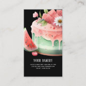 Visitekaartje van de watermeloenkooke (Voorkant)