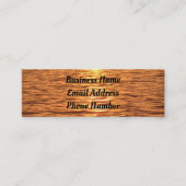 Visitekaartje van de waterstroming (Voorkant)