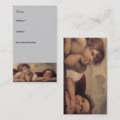 Visitekaartje van de werf (Voorkant / Achterkant)