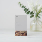 Visitekaartje van de werf (Staand voorkant)