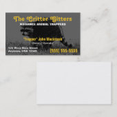 Visitekaartje van dierenriem (Voorkant / Achterkant)