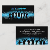 Visitekaartje van DJ (Voorkant / Achterkant)