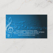 Visitekaartje van DJ (Achterkant)