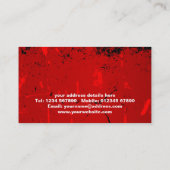 Visitekaartje van DJ (Achterkant)