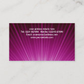 Visitekaartje van DJ (Achterkant)