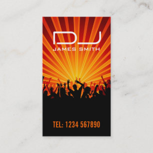 Visitekaartje van DJ