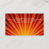 Visitekaartje van DJ (Achterkant)