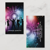 Visitekaartje van DJ (Voorkant / Achterkant)