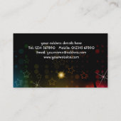 Visitekaartje van DJ (Achterkant)